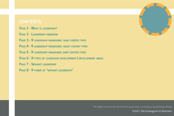 Full virtual Enneagram tool set
