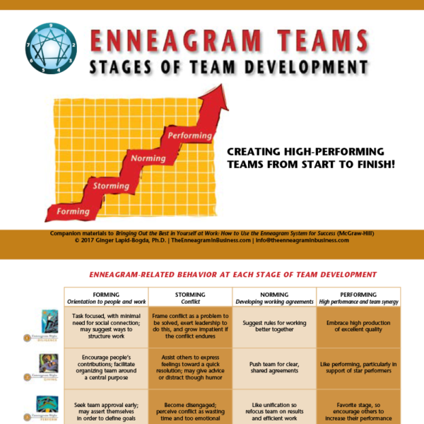 Enneagram Teams: Stages of Team Development